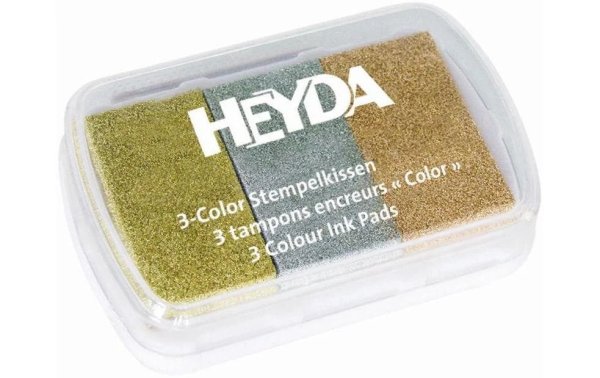 Heyda Stempelkissen 9x6 cm Metallic