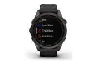 GARMIN Sportuhr Fenix 7S Sapphire Solar, Schwarz/Anthrazit