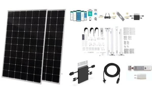 Technaxx Solaranlage Balkonkraftwerk 600W TX-248