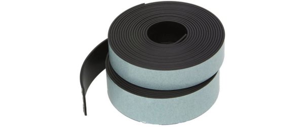 Berec Magnetstreifen 12.5 mm x 3 m, Schwarz