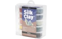 Creativ Company Modelliermasse Silk Clay dezente Farben