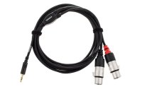 Cordial Audio-Kabel CFY 3 WFF 3.5 mm Klinke - XLR 3 m