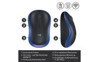 Logitech Maus M185 Wireless