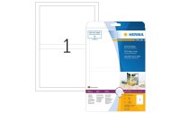 HERMA DVD-Einleger 5037 Weiss, 25 Etiketten