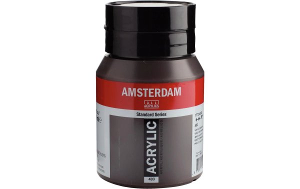 Amsterdam Acrylfarbe Standard 403 Braun Halbdeckend, 500 ml