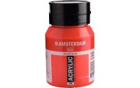 Amsterdam Acrylfarbe Standard 396 Naphtholrot Halbdeckend, 500 ml