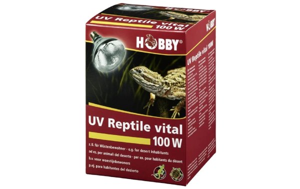 Hobby Terraristik Terrarienlampe UV-Reptile vital, E27, 100 W
