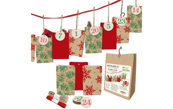 Braun + Company Adventskalender Set by Nature 24 Tüten