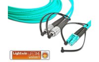 Lightwin LWL-Patchkabel FC-LC, Multimode, OM3, 20m