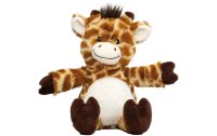 Welliebellies Wärme-Stofftier Giraffe gross 30 cm