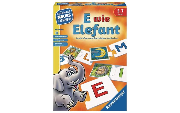 Ravensburger Kinderspiel E wie Elefant