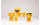 Hoptimist Aufsteller Bumble Smiley Cool L 14 cm, Gelb