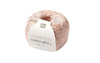 Rico Design Wolle Essentials Cotton Glitz DK 50 g Rosa