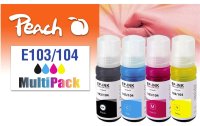 Peach Tinte Epson CISS 103/104 Multi-Pack C/M/Y/BK