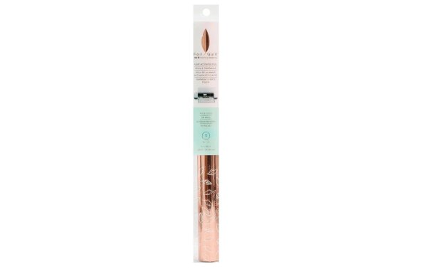 We R Memory Keepers Folie Foil Quill wärmeaktiviert, 1 Rolle, Rosegold