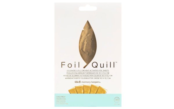 We R Memory Keepers Folie Foil Quill 10.1 x 15.2 cm, 30 Blatt