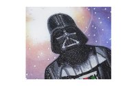 CRAFT Buddy Bastelset Crystal Art Darth Vader 30 x 30 cm