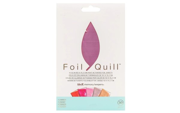 We R Memory Keepers Folie Foil Quill 10.1 x 15.2 cm, 30 Blatt