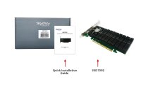 Highpoint RAID-Controller SSD7502 2x M.2 NVME PCI-x4v4, PCI-Ex16