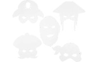 Creativ Company Partyaccessoire Piraten-Masken 16 Stück