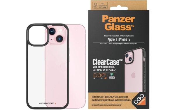 Panzerglass Back Cover ClearCase iPhone 15