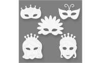 Creativ Company Partyaccessoire Märchen-Masken 16 Stück