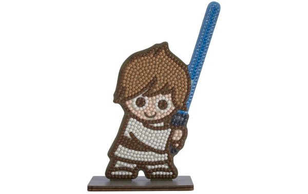 CRAFT Buddy Bastelset Crystal Art Buddies Luke Skywalker Figur