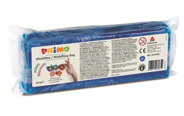 Primo Knetmasse 550 g, Blau