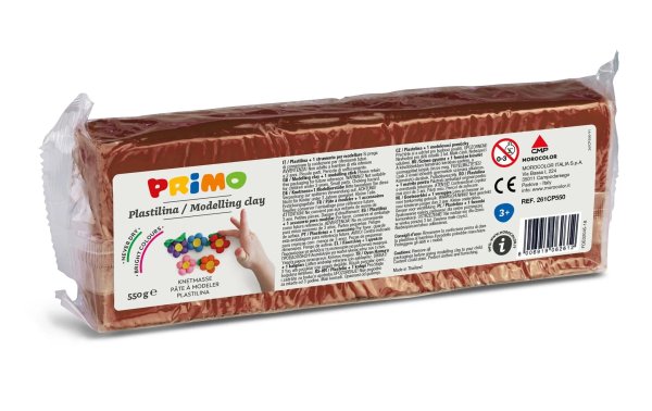 Primo Knetmasse 550 g, Burnt Sienna