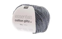 Rico Design Wolle Essentials Cotton Glitz DK 50 g Olivgrün