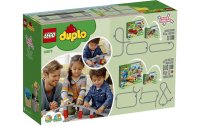 LEGO® DUPLO® Eisenbahnbrücke und Schienen 10872