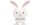 Hoptimist Aufsteller Bumble Bunny S 9 cm, Weiss