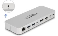 Delock Dockingstation USB-C – HDMI/DP/LAN/USB-A PD 85W