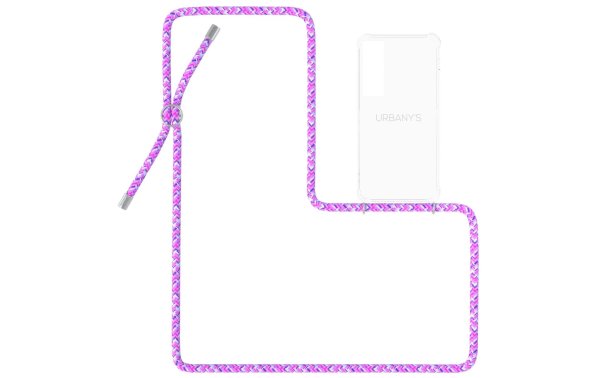 Urbanys Necklace Case Galaxy S21 Lollipop Transparent
