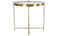 House Nordic Beistelltisch Venezia 48 x 48 cm, Gold