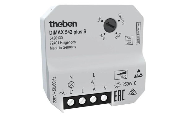 Theben-HTS Dimmermodul DIMAX 542 plus S Universal