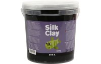 Creativ Company Modelliermasse Silk Clay 650 g,Schwarz