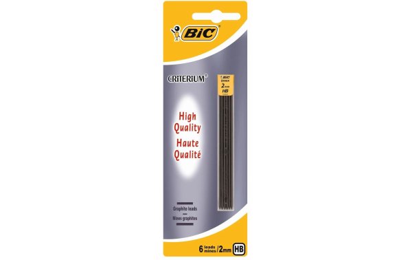 BIC Schreibmine Criterium Minen 2.0 mm 6 Stück