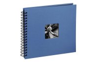 Hama Fotoalbum Fine Art 36 x 32 cm Hellblau, 50 schwarze Seiten