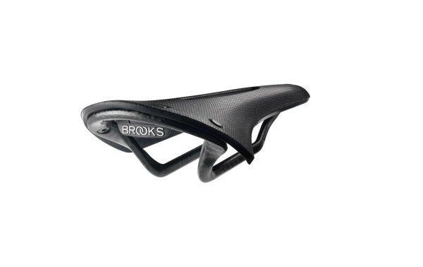 BROOKS Fahrradsattel Cambium C13 Carved, Schwarz