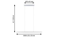 Paulmann Pendelleuchte Lento, 43 W, 2700 - 6500 K, BT, Chrom