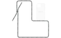 Urbanys Necklace Case iPhone 12 / 12 Pro Flashy Silver...