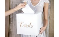 Partydeco Hochzeitsaccessoire Kartenbox Cards 24 x 24,...