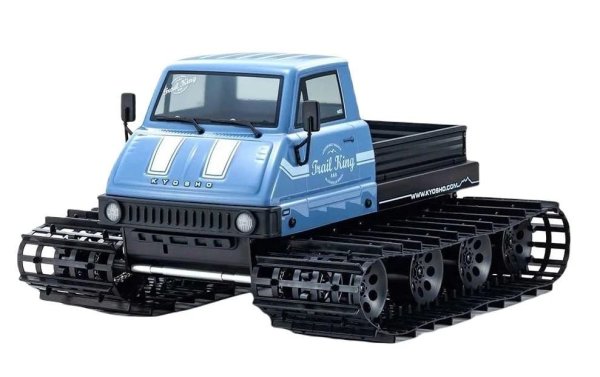 Kyosho Raupenfahrzeug Trail King, Blau 1:12 , RTR