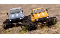 Kyosho Raupenfahrzeug Trail King, Gelb 1:12 , RTR