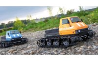 Kyosho Raupenfahrzeug Trail King, Gelb 1:12 , RTR