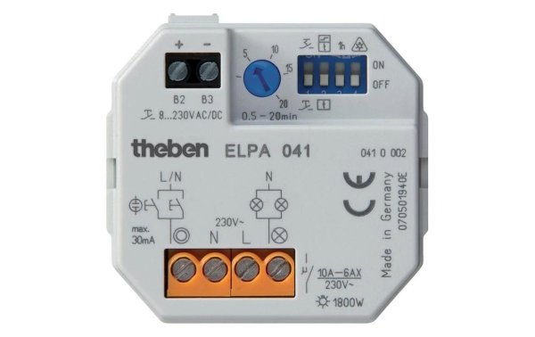 Theben-HTS Treppenlichtautomat ELPA041 12 Funktionen