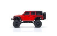 Kyosho Scale Crawler Mini-Z Jeep Wrangler Rubicon, Rot 1:24, ARTR