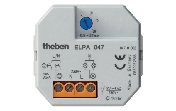 Theben-HTS Treppenlichtautomat ELPA047 10A, REG