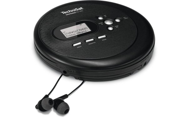 Technisat CD-Player DigitRadio CD 2Go Schwarz